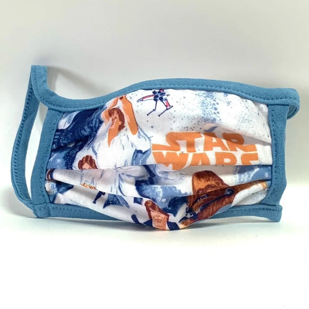 Star Wars Disney Child Face Mask Lot (2)
